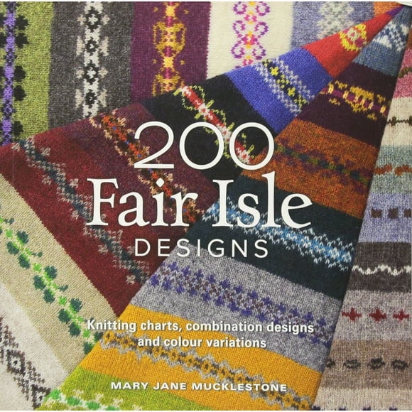 Libro Search Press – 200 diseños Fair Isle de punto