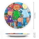 thumbnail image 2 of Pinky Dinky Doo Plato decorativo de porcelana fina (bone china), plato decorativo de cerámica para hogar, oficina, soporte de pared, platos decorativos para dormitorio - 6 pulgadas (15 cm), 2 of 6