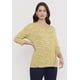 thumbnail image 1 of Polera Mujer Recogida Floral Mostaza Corona, 1 of 5