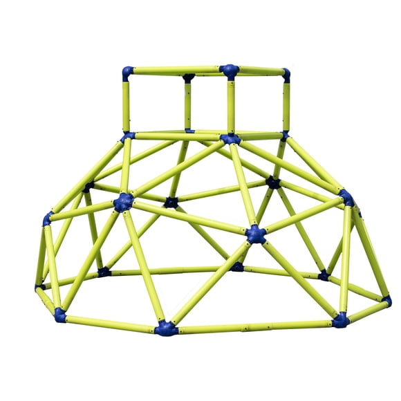 Barras Monkey Bars Climbing Tower Para Niños De 3 A 6 Años Color Verde Y Azul