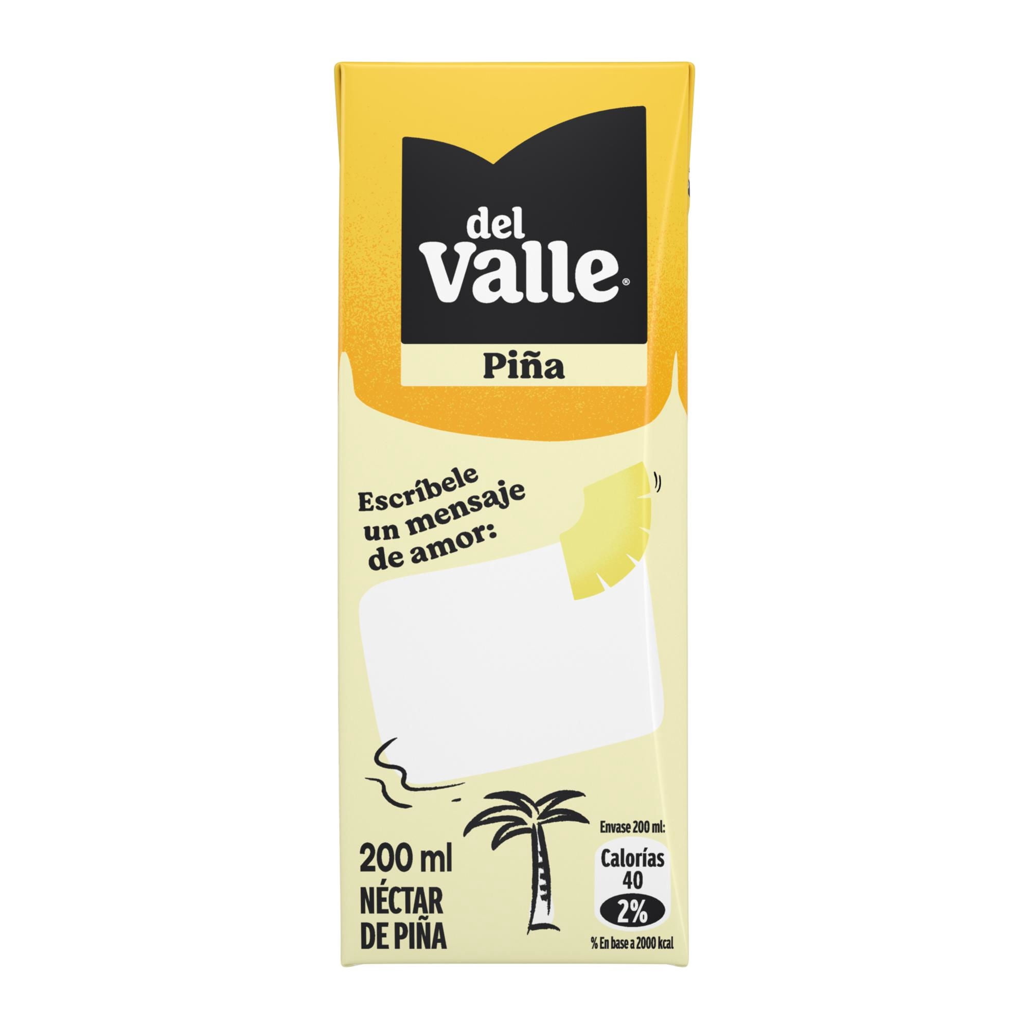 Néctar Piña Caja 200 ml Del Valle