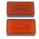 thumbnail image 4 of Reflectores ámbar De Horquilla Delantera Universal Para Motocicleta ATV Dirt Bike Scooter, 4 of 5