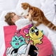 thumbnail image 2 of Kitty de Batalla anti-pilling, suave, ligera, esponjosa y acogedora de lujo para hogar y cocina – Perfecta para niños y adultos,120X180cm, 2 of 6