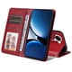 thumbnail image 4 of Funda Billetera para Xiaomi Poco X7 Pro con Porta Tarjetas y Soporte Ajustable Rojo, 4 of 4