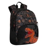 Mochila Infantil Niño Gum Camo Dino Naranjo Head