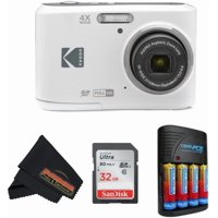 Cámara Digital Kodak Pixpro Fz45 16Mp Zoom 4X Blanca