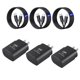 thumbnail image 1 of Cargador USB‑C GTRXHIJV 25W Pack de 3 unidades de carga rápida, 1 of 8