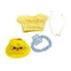 thumbnail image 3 of Conjunto De Ropa Para Muñecas, Suave, Para Hacer Tus Propias Muñecas, Para Niños De 5 A 7 Años, 8 A 10 Años, Con Colgante, Sombrero Amarillo, 3 of 3
