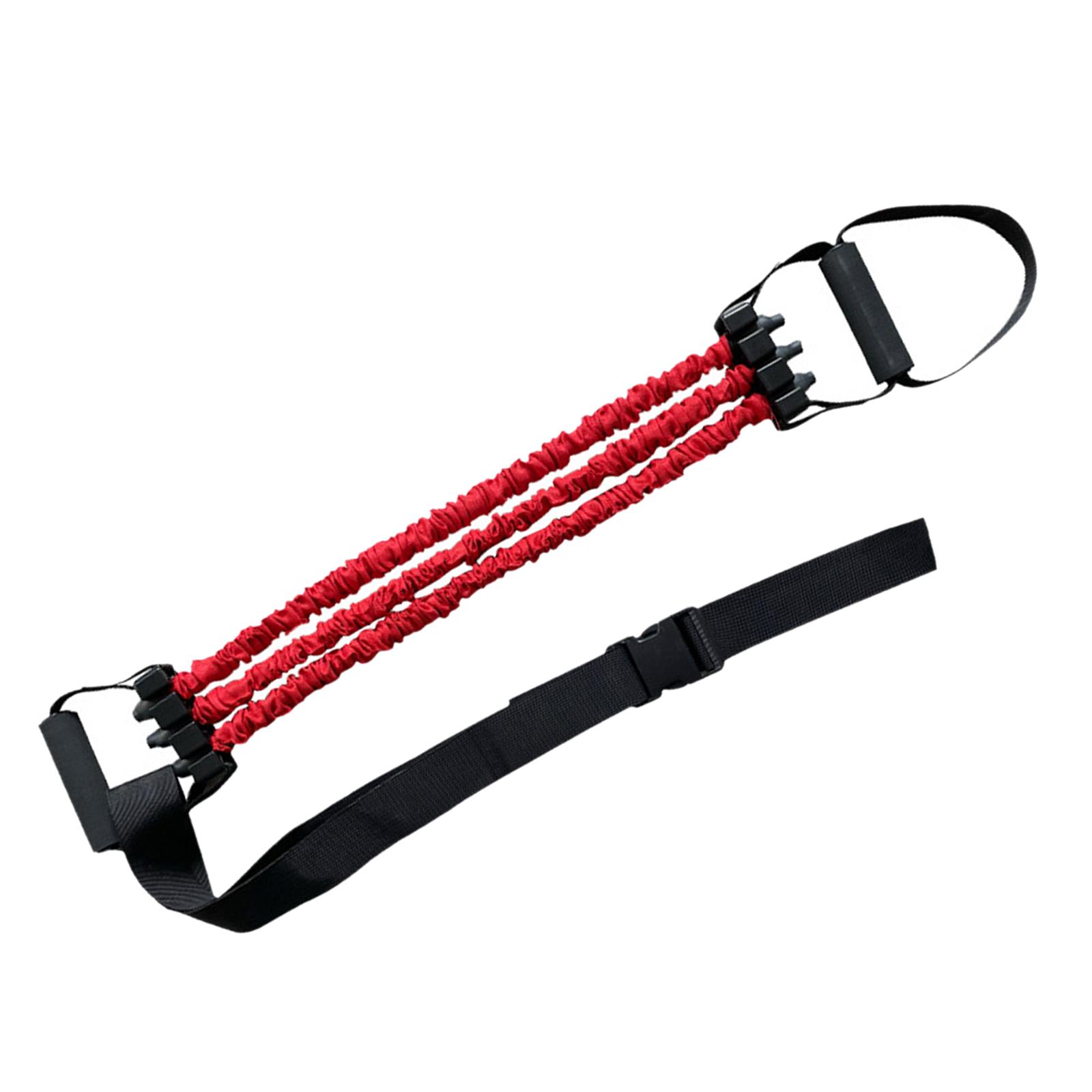 Magideal - Bandas De Asistencia Para La Barbilla De Primera Calidad, Bandas De Resistencia Ajustables Para La Fuerza Del Pecho, Levantamiento De Pesas, , Rojo