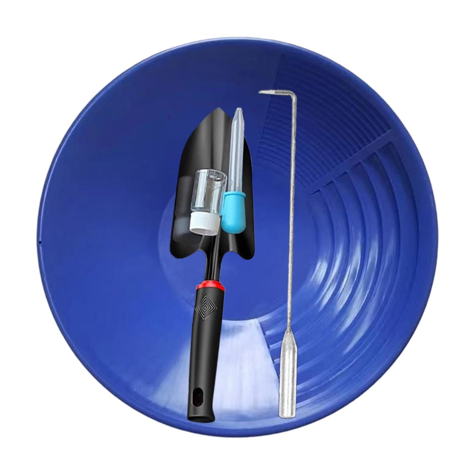 Bothyi - Kit Para La Extracción De Oro Con Pala Manual Y Gancho Azul De 35 Cm.
