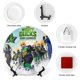 thumbnail image 3 of The Mighty Ducks Plato decorativo de porcelana fina (bone china), plato decorativo de cerámica para hogar, oficina, soporte de pared, platos decorativos para dormitorio - 6 pulgadas (15 cm), 3 of 6