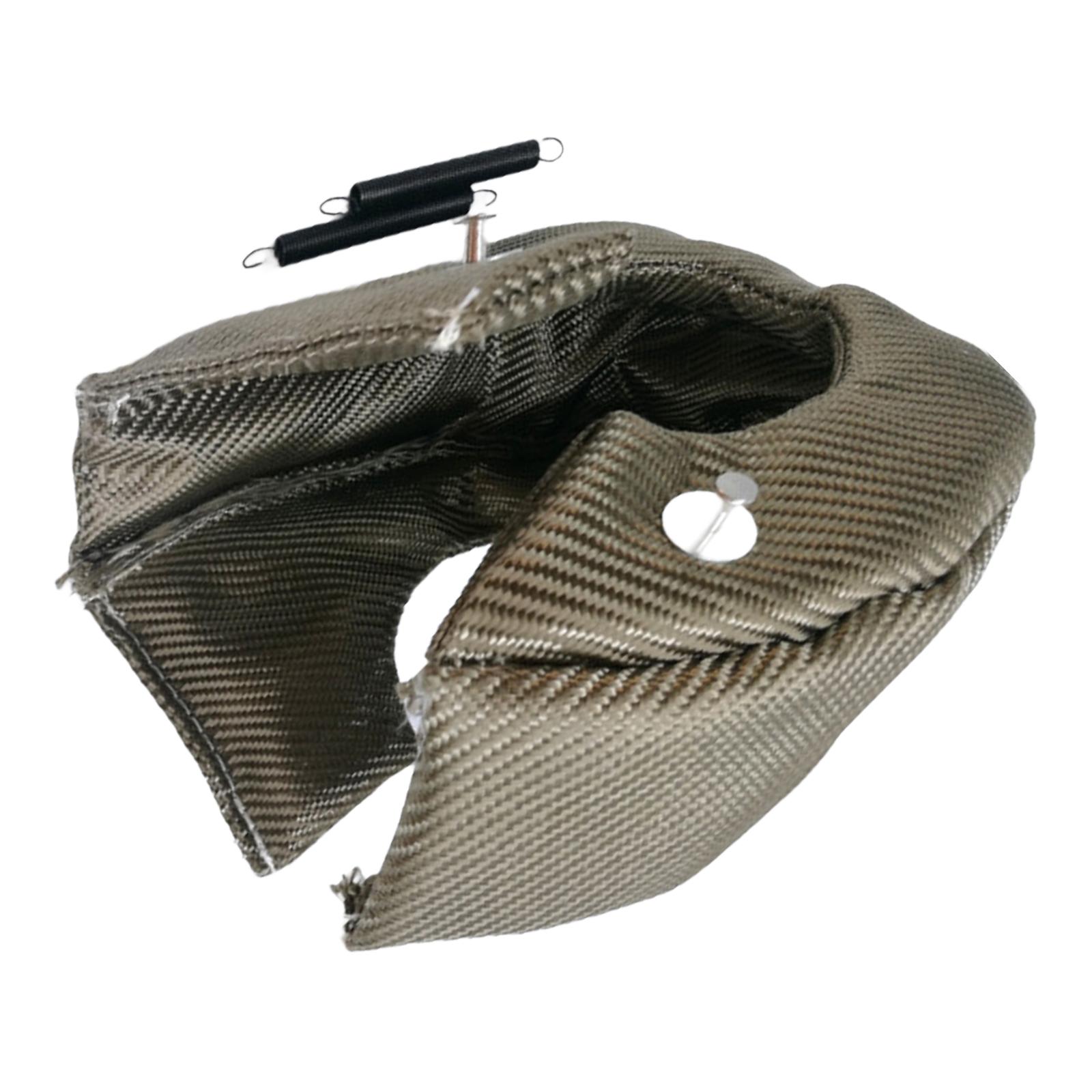 Magideal - Envoltura De La Cubierta Del Turbocompresor, Reemplazo De Protección Del Motor, Resistente, Barrera De Protección Térmica De La Manta Del Turbocompres 22X22X9Cm