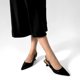 thumbnail image 2 of Zapato Taco Talón Abierto Simil Charol Mujer Weide GHE37, 2 of 9