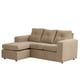 thumbnail image 3 of Seccional Emilia Felpa Beige, 3 of 8