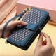 thumbnail image 1 of Premium Leather Phone Case with Zipper Wallet & Lanyard for Samsung S23 Ultra S22 S21 Ultra S20 FE Plus A54 A53 A52 A52s A51, 1 of 3
