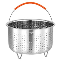 Cesta Para Vapor De Acero Inoxidable Skingwa Para Instant Pot