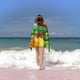 thumbnail image 2 of Franklin Toalla de playa de secado rápido con diseño temático, regalo para mujeres y niñas, ideal para cumpleaños, fans, amantes de la música, uso en la playa o al aire libre, 78 × 180 cm, 2 of 6