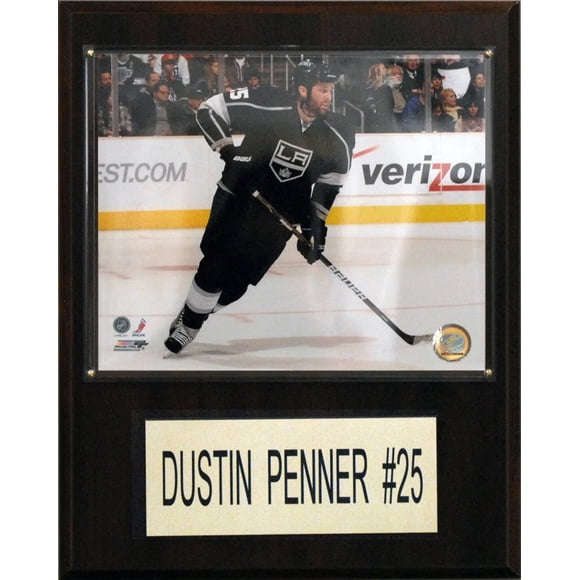 Placa de jugador NHL Dustin Penner Los Angeles Kings