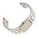 thumbnail image 1 of Hombres Reloj De Reloj Strap Solid Acero Inoxidable Silver Clask Doblado 18mm, 1 of 5