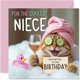 thumbnail image 1 of Tarjeta de Cumpleaños Stuff4 para Sobrina con Gato Relajado, 1 of 7