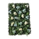 thumbnail image 3 of Panel De Pared De Césped Artificial Con Flores, Fiesta Interior, Flor De Pared Artificial, Azul Y Blanco, 3 of 3