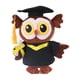 thumbnail image 1 of Juguete De Peluche De Graduación Con Gorro De Bata Para Regalo Escolar De Graduación Búho, 1 of 5