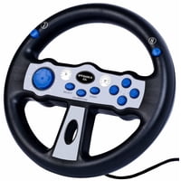 Gen - Control Pc Juego Mando Manubrio Carrera Auto Volante Avion Timon Multicolor