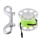 thumbnail image 3 of Carrete de buceo con carrete para buceo con clip de latón de doble extremo blanco, 3 of 5