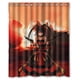 thumbnail image 1 of Cortina de ducha con ganchos para baño, diseño de chica con armas de Date A Live, tamaño 60 x 72 pulgadas, 1 of 3