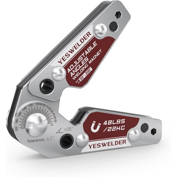 Imán para Soldar YESWELDER AJMS 22 kg Ajustable 20-200