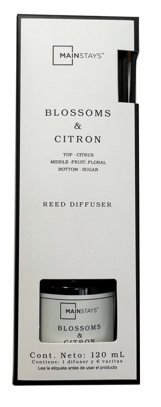 Difusor De Aroma 120 Ml Blossoms Y Citron Mainstays