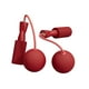 thumbnail image 1 of Cuerda De Saltar Sin Cuerda Ponderada, Antienredos, Para Fitness, Interior, Exterior, Hombres, Mujeres, Bola Roja De 75 Mm, 1 of 5