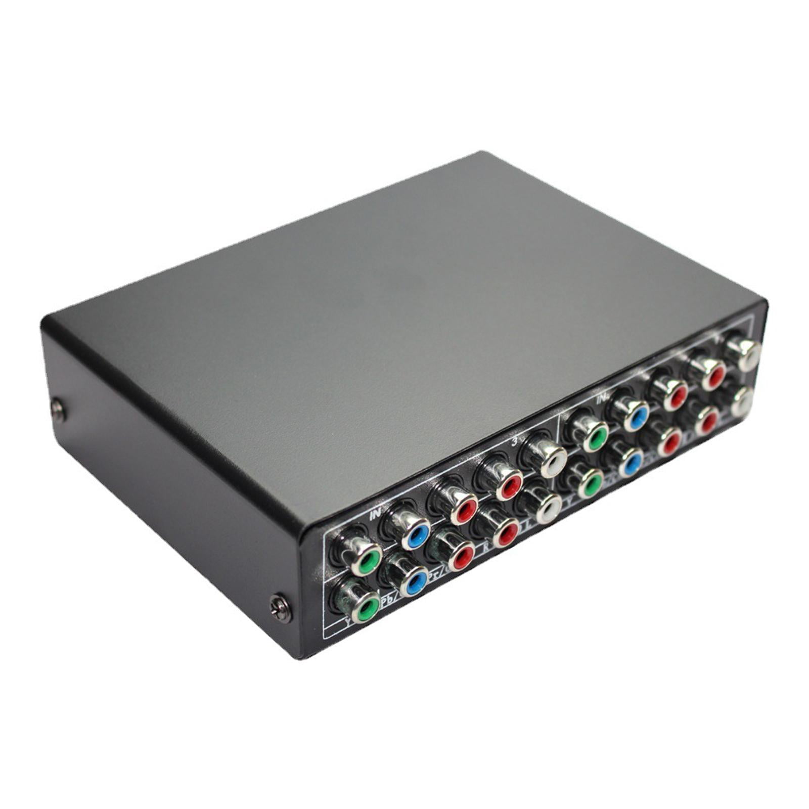 Bothyi - 3 En 1 Salida Componente Av Video Switch Box Av Splitter Selector Para Televisores De Juegos