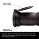 thumbnail image 2 of Cubierta Plegable de Visor Tenebraex Vortex Razor HD 6-36x56, 2 of 9