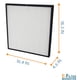 thumbnail image 3 of Kit de reemplazo de filtro de aire Filter-Monster para Rabbit Air MinusA2 46 x 42 x 12 cm, 3 of 7