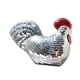 thumbnail image 4 of Figura De Pollo Con Bola De Espejos, Estatua De Pollo Disco Para Cumpleaños, Vacaciones, Hotel, Color Plateado, 4 of 5