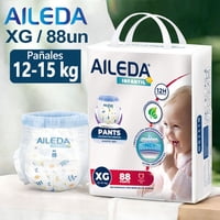 Pañales Desechables Aileda Pants Xg 88U Para 12-15Kg Sin Gén