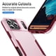 thumbnail image 5 of Para Apple iPhone 17 Pro Max Funda a Prueba de Golpes Resistente Protección de Cuerpo Completo de Alta Resistencia a Prueba de Polvo/caídas Cubierta Funda, Rosa, para iPhone 17 Pro Max, 5 of 7