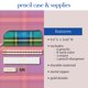 thumbnail image 2 of Estuche para lápices Kate Spade New York 22 cm Grand Plaid, 2 of 7