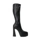 thumbnail image 1 of Bota Larga Mujer Negro Lizbeth Chinitown, 1 of 8