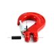thumbnail image 3 of Gancho antideslizante Clevis con cierre QWORK, paquete de 4 unidades, límite de carga de 2 toneladas, 3 of 8