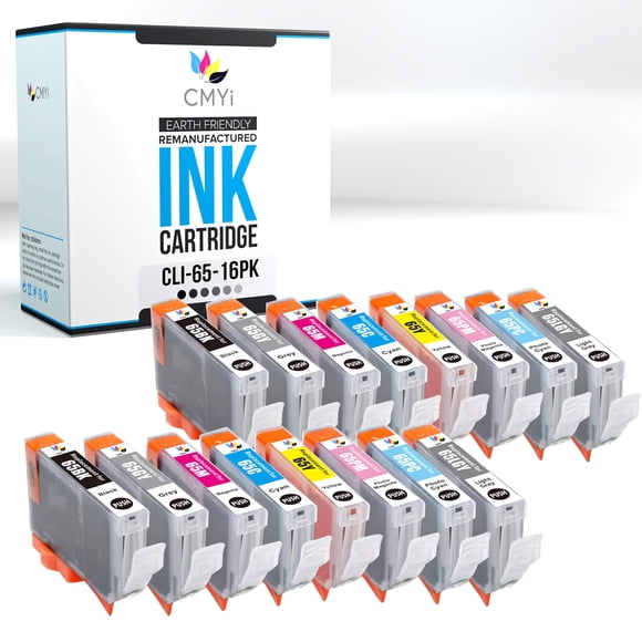 Cartucho de tinta CMYi CLI-65 16PK para PIXMA PRO-200