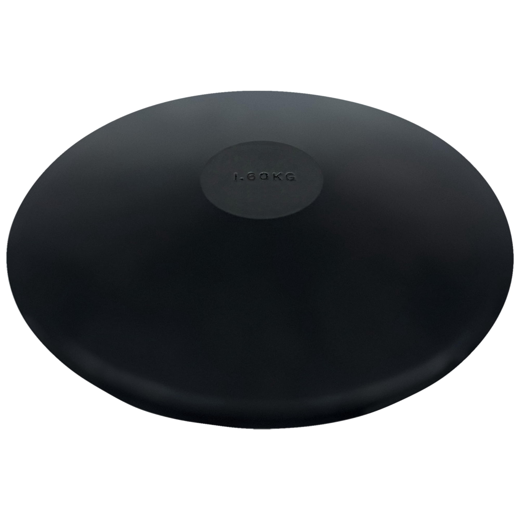 Disco De Práctica Champion Sports De Goma 1.6 Kg Negro