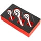 thumbnail image 1 of Ratchet Set, 1/4", 3/8", 1/2" Drive Ratchet Handle Wrench 72-Tooth Quick-Release Reversible, Gift for Men Mechanic Hand Tools, 1 of 3