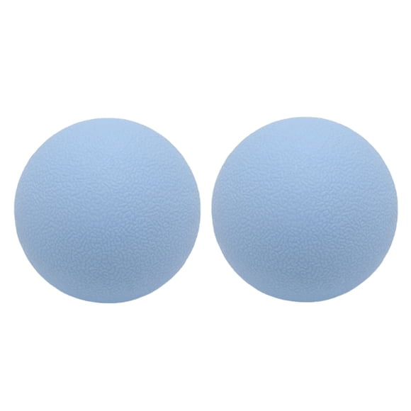 Pelota de masaje SIMPLECOOL Hard Lacrosse de 6 cm, paquete de 2 con bolsa de transporte