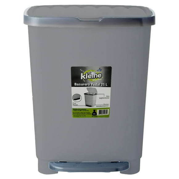 Basurero De Pedal Modelo Kleine 25 Litros