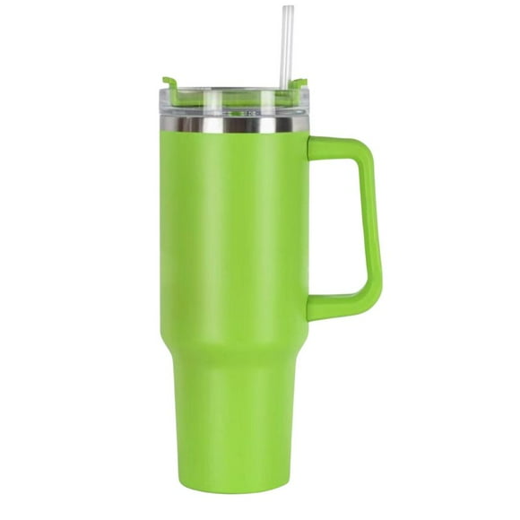 Vaso Botella Termico Acero Inoxidab 40oz Calor Frio Verde