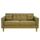 thumbnail image 1 of Sofa New Retro 3c Felpa 04 Verde Musgo, 1 of 6