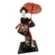 thumbnail image 1 of Figura Coleccionable De Muñeca Geisha Japonesa De 12 Pulgadas Para Decoración Del Hogar, Color Negro, 1 of 6
