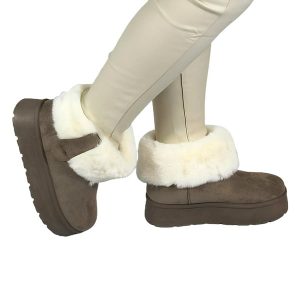 Pantubota de Mujer Invierno 13 Yassne Gris